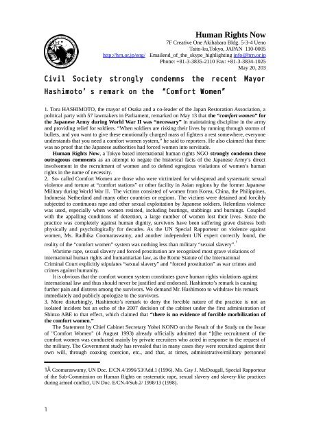 Comfort Women Statement English version.pdf