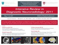 Intensive Review in Diagnostic Neuroradiology: 2011 - HMS-CME