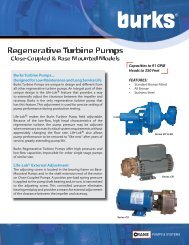 Burks Turbine Brochure - Crane Pumps & Systems