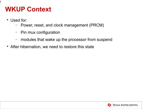 Extending the swsusp Hibernation Framework to ARM - The Linux ...