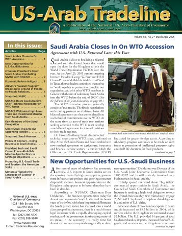 Saudi Arabia - National US-Arab Chamber of Commerce