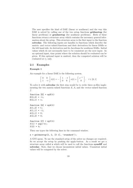 Portable Document Format (PDF) - Institut fÃ¼r Mathematik - TU Berlin