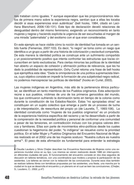 Desafíos Feministas en América Latina: la mirada ... - Cotidiano Mujer