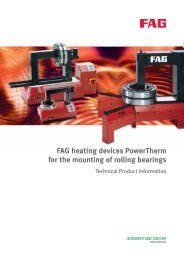 FAG heating devices PowerTherm for the mounting of rolling bearings