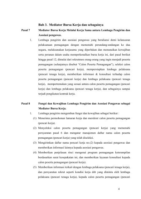 Surat Perjanjian Kerja Sama Terkait Program Pemagangan ...