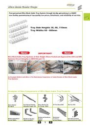 Wire Mesh Cable Trays - Baks