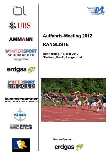 Langenthal - Stade-Lausanne athlétisme