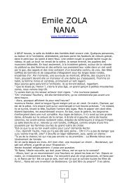 Emile ZOLA NANA - livrefrance.com