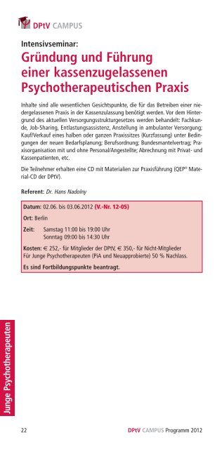 Programm 2012 - DPtV