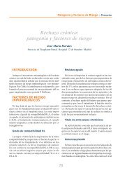 Rechazo crónico: patogenia y factores de riesgo - Roche Trasplantes