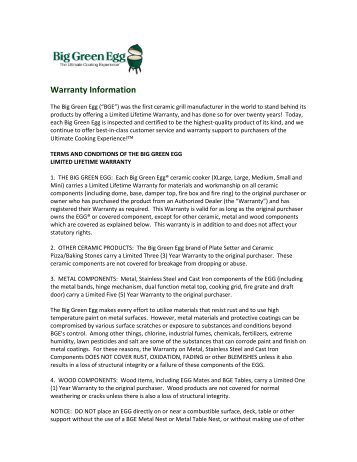big green egg 101