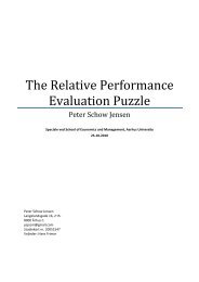 The Relative Performance Evaluation Puzzle