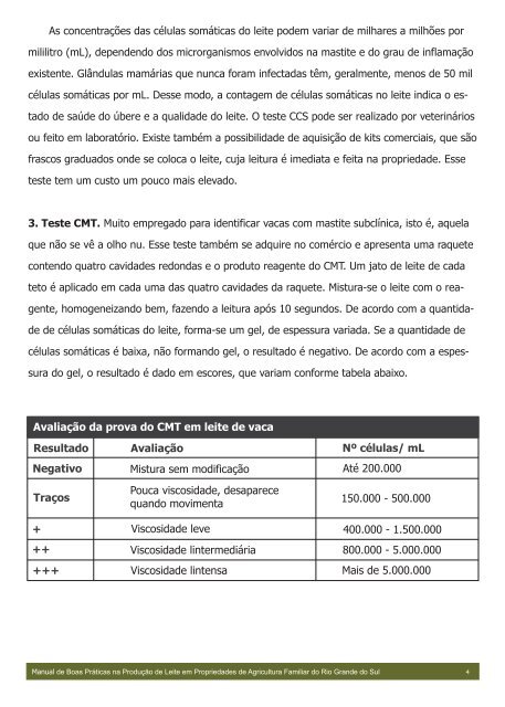 Manual de Boas PrÃ¡ticas na ProduÃ§Ã£o de Leite em Propriedades de ...