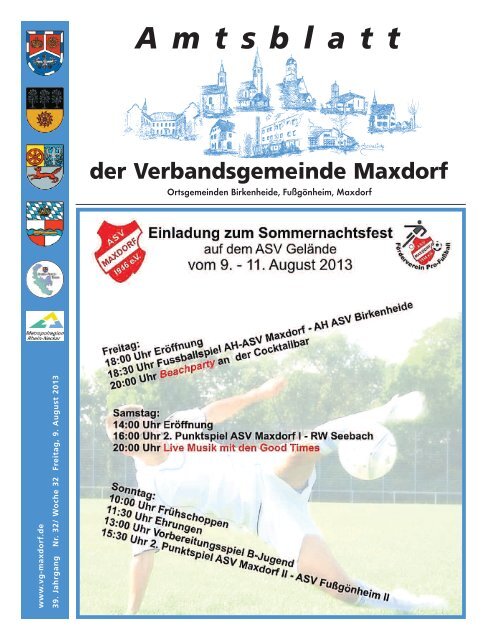 kw 32 - Verbandsgemeinde Maxdorf