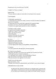 ProgramaciÃ³n de VoilÃ  3 para 3Âº de ESO - Colegio Maravillas