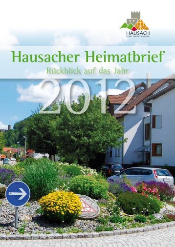 Hausacher Heimatbrief - Forum Hausach eV