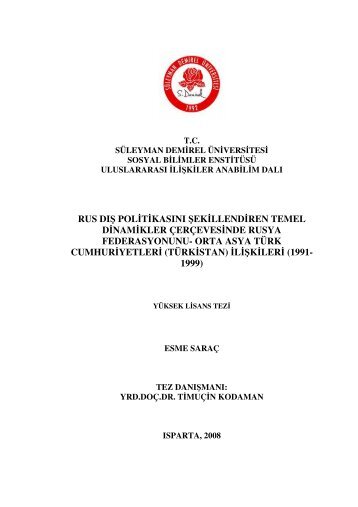 Download (1419Kb) - Suleyman Demirel University Research ...