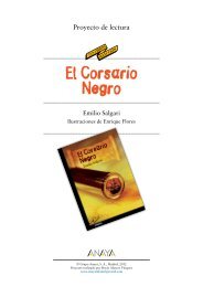 El Corsario Negro (Proyecto de lectura) - Anaya Infantil y Juvenil