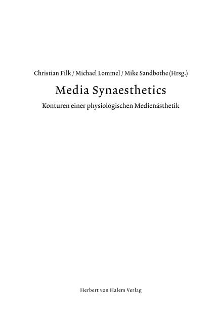 Media Synaesthetics