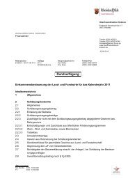 Land- und Forstwirte 2011 - Oberfinanzdirektion Koblenz