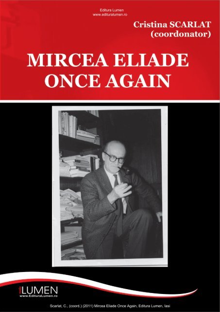 Mircea Eliade Once Again Editura Lumen