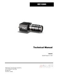 GC1280 Technical Manual - Allied Vision Technologies