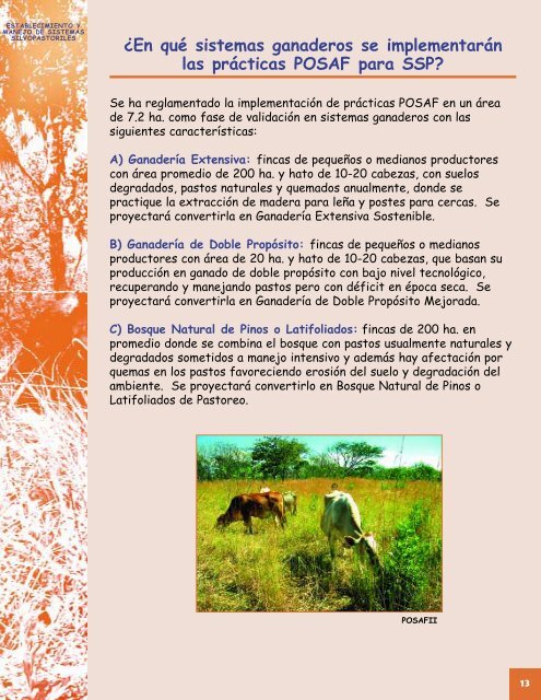 POSAF.Manual para el establecimiento de SSP - magfor