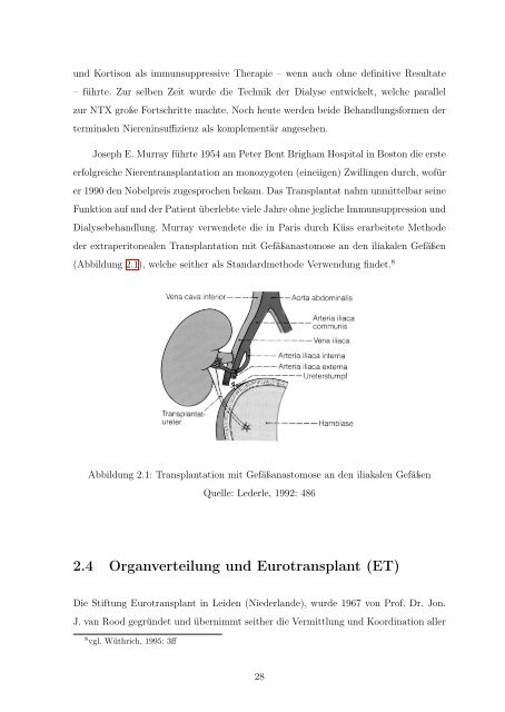 diplomarbeit die ambulante nachsorge nierentransplantierter ...