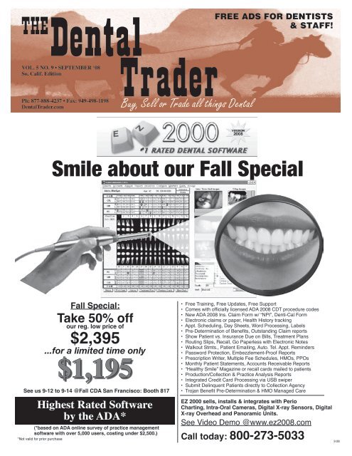 Full Print Edition (14.3MB) - The Dental Trader