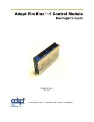 Adept FireBlox-1 Control Module Developer's Guide