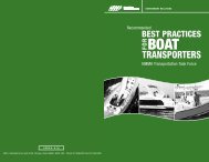 Boat Transporters - National Marine Manufacturers Association