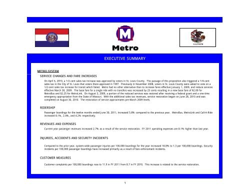 NOTICE OF MEETING AND AGENDA - Metro Transit