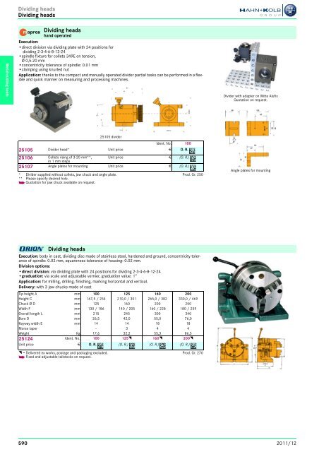 Clamping Tools - EN / Hahn+Kolb