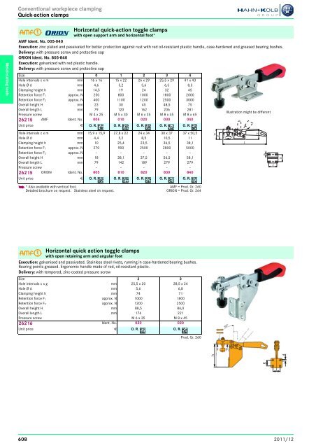 Clamping Tools - EN / Hahn+Kolb