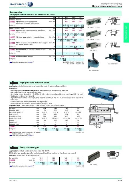 Clamping Tools - EN / Hahn+Kolb