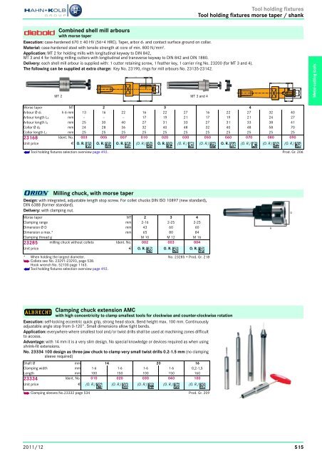 Clamping Tools - EN / Hahn+Kolb