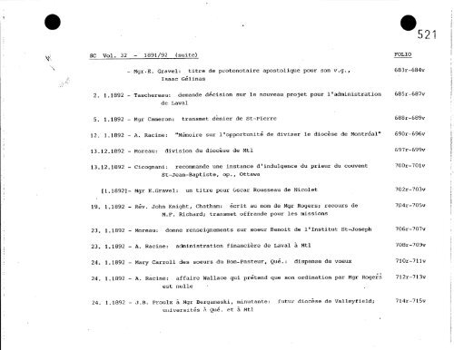 ARCHIVES PUBLIQUES DU CANADA DIVISION DES ...