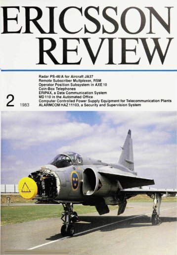 Radar PS-46/A for Aircraft JA37 - ericssonhistory.com