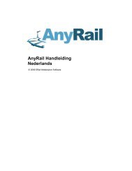 AnyRail Handleiding Nederlands - modelbaan.