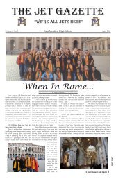 When In Rome... - East Meadow School District