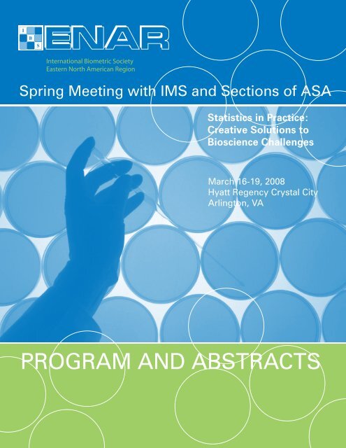 Program and abstracts - ENAR