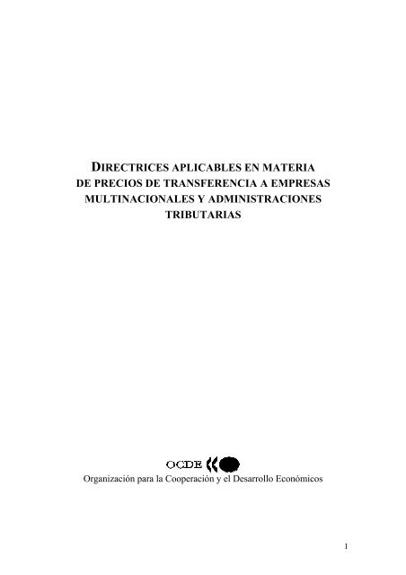 directrices aplicables en materia - Servicio de Rentas Internas