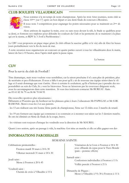 carnet avril 2010.pub - Villaudric