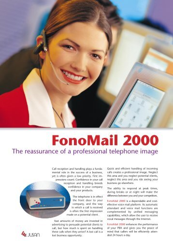 FonoMail 2000 - Wats Telecom