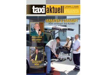VERRATEN & VERKAUFT - Taxi Aktuell