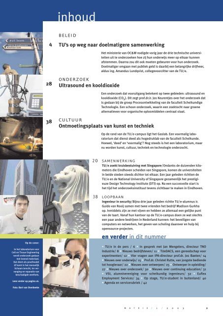 Onderzoek met levend weefsel - Technische Universiteit Eindhoven ...