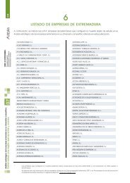 LISTADO DE EMPRESAS DE EXTREMADURA - Ardan