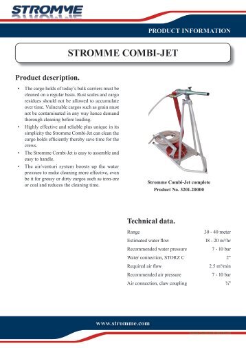 STROMME COMBI-JET - Eitzen group