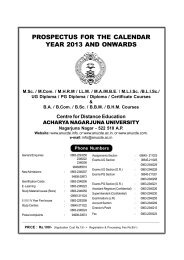 prospectus for the calendar year 2013 and onwards - ANUCDE