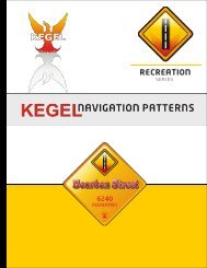 Kegal BURBON Street Oil Pattern